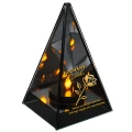 Znicz Lustrzany Lampion Solarny 3D Nadruk UV na Dzień Dziadka