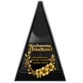 Znicz Lustrzany Lampion Solarny 3D Nadruk UV na Dzień Dziadka