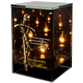 Znicz na Dzień Dziadka Lampion LED Lustrzany Nadruk UV Elegancki 3D