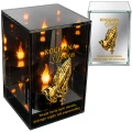 Znicz na Dzień BABCI Lampion LED Lustrzany Nadruk UV Elegancki 3D