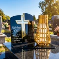 WIECZNY ZNICZ SOLARNY LED NA GRÓB DLA TATY   NA DZIEŃ OJCA  EFEKT PŁOMIENIA