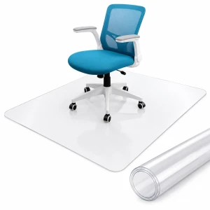 Podkładka OCHRONNA PVC pod KRZESŁO Fotel na STÓŁ Biurko 160x120CM MATA Miękkie Szkło Przezroczysta