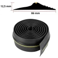 Próg Garażowy Uszczelka Do Bramy Garażowej Gumowa 3m 88mm 12,5mm Czarna