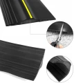 Próg Garażowy Uszczelka Do Bramy Garażowej Gumowa 3m 88mm 12,5mm Czarna
