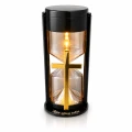 premium  Znicz solarny LED klepsydra złoty krzyż czarny połysk x GRA-068-Z-PELNY (8).png
