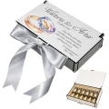 Pudełko na Pieniądze Ślub Wesele Personalizowane Pamiątka Ślubu UV