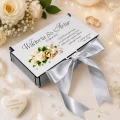 Pudełko na Pieniądze Ślub Wesele Personalizowane Pamiątka Ślubu UV