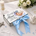 Pudełko na Pieniądze Chrzest Święty Personalizowany Prezent Pamiątka UV