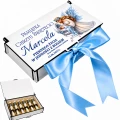 Pudełko na Pieniądze Chrzest Święty Personalizowany Prezent Pamiątka UV