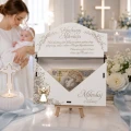 Pudełko na pieniądze Chrzest Święty pamiątka prezent personalizowany