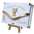 Pudełko na pieniądze Chrzest Święty pamiątka prezent personalizowany