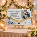 Pudełko na pieniądze Ślub personalizowane prezent Młoda Para z nadrukiem UV