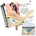 Pudełko na pieniądze Ślub personalizowane prezent Młoda Para z nadrukiem UV