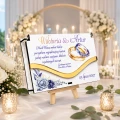 Pudełko na pieniądze Ślub personalizowane prezent Młoda Para z nadrukiem UV