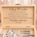 Pudełko Na Pieniądze Na 18 Urodziny Dla Dziewczyny Personalizowane Wstążka