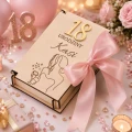 Pudełko Na Pieniądze Na 18 Urodziny Dla Dziewczyny Personalizowane Wstążka