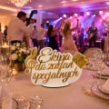 Napis EKIPA DO ZADAŃ SPECJALNYCH 45x27 złoty lustrzany wesele ślub