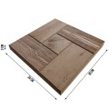 FORMA DO PŁYT BETONOWYCH KOSTKI KALIFORNIA 30x30CM-12130