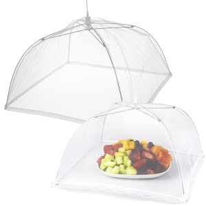 OSŁONA NA ŻYWNOŚĆ NIEBIESKA MOSKITIERA 30CM PARASOL