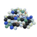 KULE KULKI SZKLANE AMUNICJA DO PROCY 50 SZTUK 16MM-15109