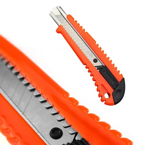 NÓŻ NOŻYK ŁAMANY DO TAPET TAPECIAK WZMOCNIONY 18MM-15049