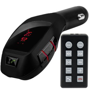 GŁOŚNOMÓWIĄCY TRANSMITER FM MP3 BT USB ŁADOWARKA
