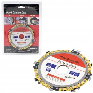 TARCZA ŁAŃCUCHOWA DO CIĘCIA DREWNA FI 115x22 MM