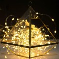 100 MIKRO LED DRUCIK LAMPKI NA BATERIE BIAŁE CIEPŁE-19255