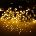 MOCNE LAMPKI CHOINKOWE 100 LED BIAŁY CIEPŁY DŁUGIE-7778