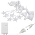 GWIAZDY WISZĄCE LAMPKI CHOINKOWE KURTYNA 130LED 7M-19585