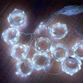 200LED LAMPKI KURTYNA ŚWIETLNA 0,6x3M ZIMNY BIAŁY-19842