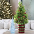 ŚWIECĄCA CHOINKA LED 26CM PODŚWIETLENIE RGB AKRYL-20448