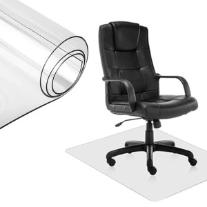 MATA PODKŁADKA OCHRONNA 80X125CM POD KRZESŁO FOTEL BIURKO Miękkie Szkło