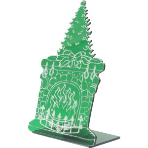 LAMPKA NOCNA LATARENKA KOMINEK LED DEKORACJA 21CM