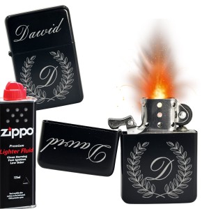 ZAPALNICZKA BENZYNOWA Z GRAWEREM PERSONALIZOWANA