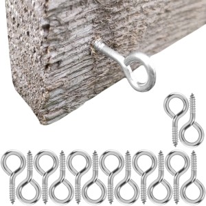 ZESTAW 14x HACZYK HAK PEŁNY WKRĘCANY do DREWNA 3X29MM Komplet 