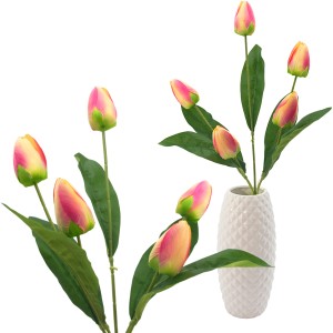 TULIPAN TULIPANY BUKIET SZTUCZNE RÓŻOWE KWIATY
