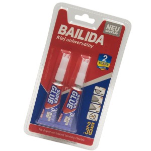 BŁYSKAWICZNY KLEJ SUPER GLUE SZYBKI MOCNY STRONG UNIWERSALNY 2SZT