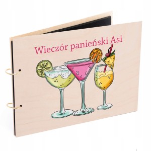 PERSONALIZOWANY FOTO ALBUM PREZENT WIECZÓR PANIEŃSKI ZDJĘCIA PAMIĄTKA