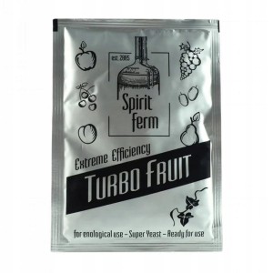 DROŻDŻE Gorzelnicze SPIRITFERM TURBO FRUIT PRODUKT EKOLOGICZNY 25L Bimber