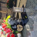 SOLARNY ZNICZ LED STATUETKA NA CMENTARZ GRÓB DUŻA