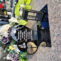 SOLARNY ZNICZ LED STATUETKA NA CMENTARZ GRÓB DUŻA