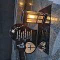 SOLARNY ZNICZ LED STATUETKA NA CMENTARZ GRÓB DUŻA