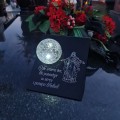 Znicz solarny STATUETKA NA CMENTARZ KOLOROWY LED lampka nagrobna GRÓB DUŻA
