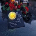 Znicz solarny STATUETKA NA CMENTARZ KOLOROWY LED lampka nagrobna GRÓB DUŻA