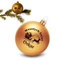 BOMBKA SZKLANA na choinkę z IMIENIEM ozdoba świąteczna PREZENT NA ŚWIĘTA   W4-ZL-MAT