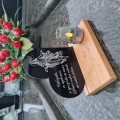 SOLARNY ZNICZ LED STATUETKA NA CMENTARZ GRÓB DUŻA DĄB