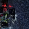 ZNICZ SOLARNY Wieczna latarenka LED STATUETKA NA GRÓB lampka dla MAMY