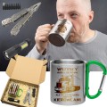 Zestaw prezentowy dla mężczyzny faceta KUBEK TERMICZNY MULTITOOL LATARKA