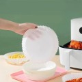 WKŁAD PAPIEROWY DO FRYTKOWNICY BEZTŁUSZCZOWEJ AIR FRYER Okrągły Biały 50szt